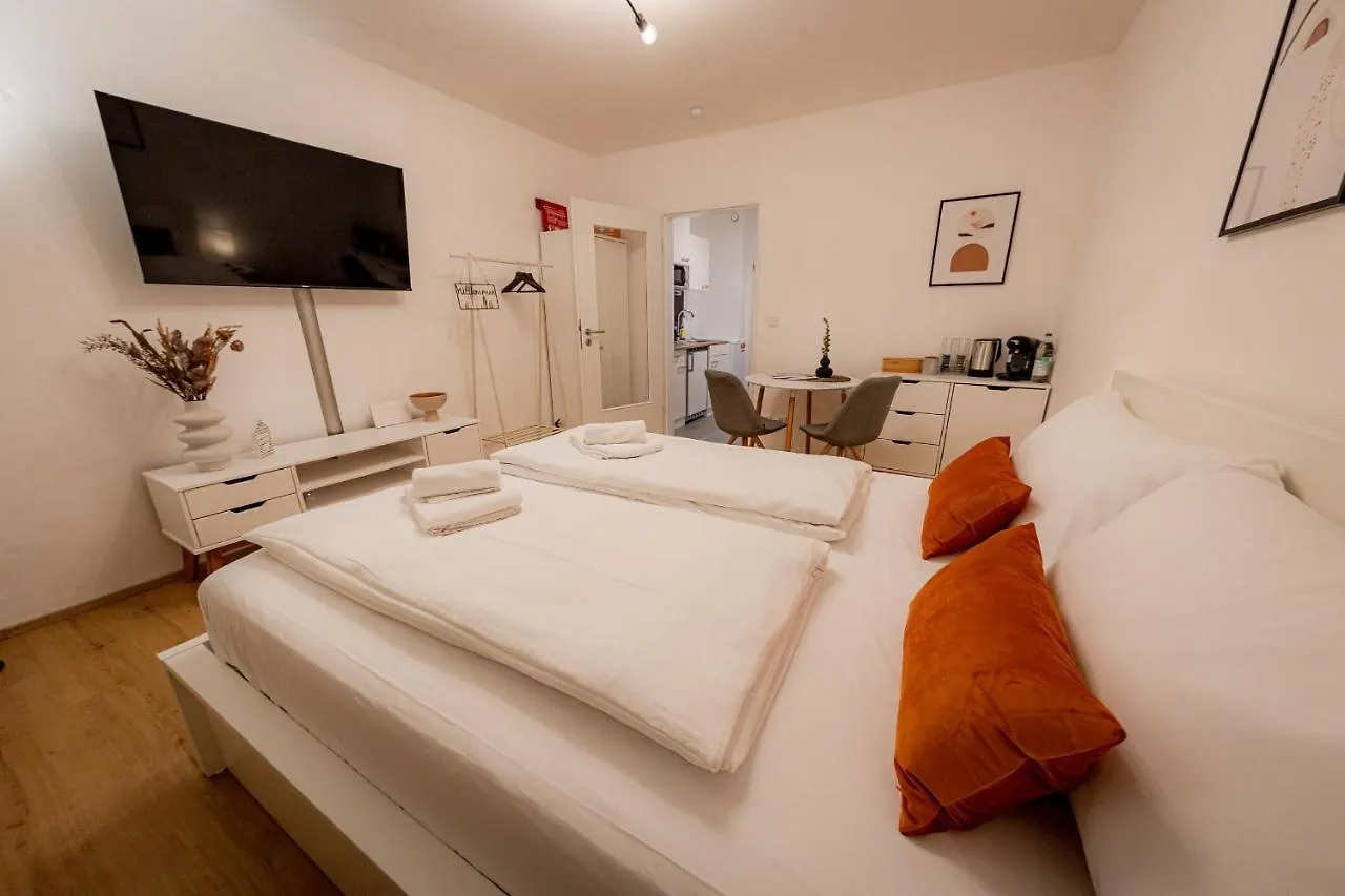 Apartmán !Goldpath! Passau - Spitalhof I Modern I Wlan I Kueche I Balkon I Smarttv Mit Wipu