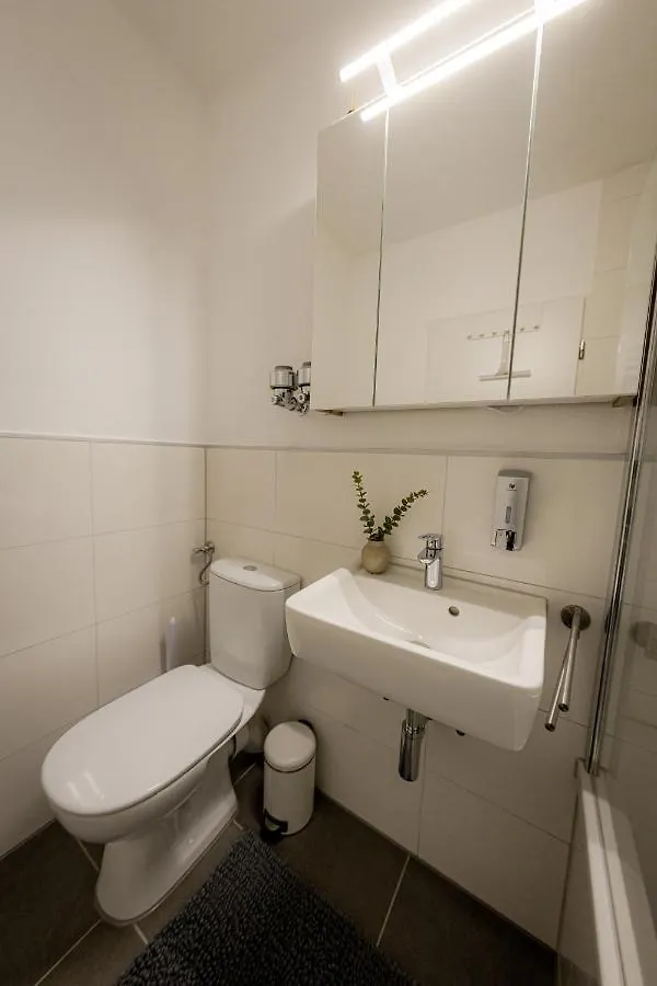 Apartmán !Goldpath! Passau - Spitalhof I Modern I Wlan I Kueche I Balkon I Smarttv Mit Wipu 0*,  Německo